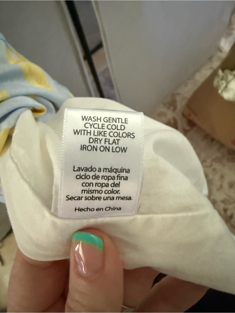 Nom Maternity Emma Tiered Floral During & After Dress in Lemon - Picture 6 of 7